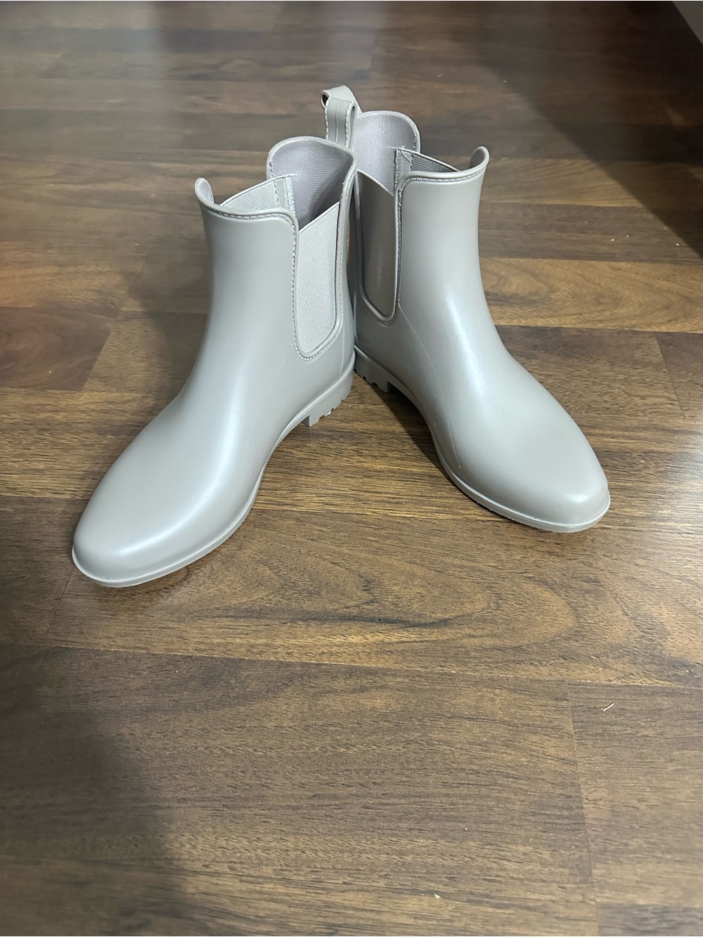 a new day Women's Chelsea Rain Ankle Boots - Light Gray